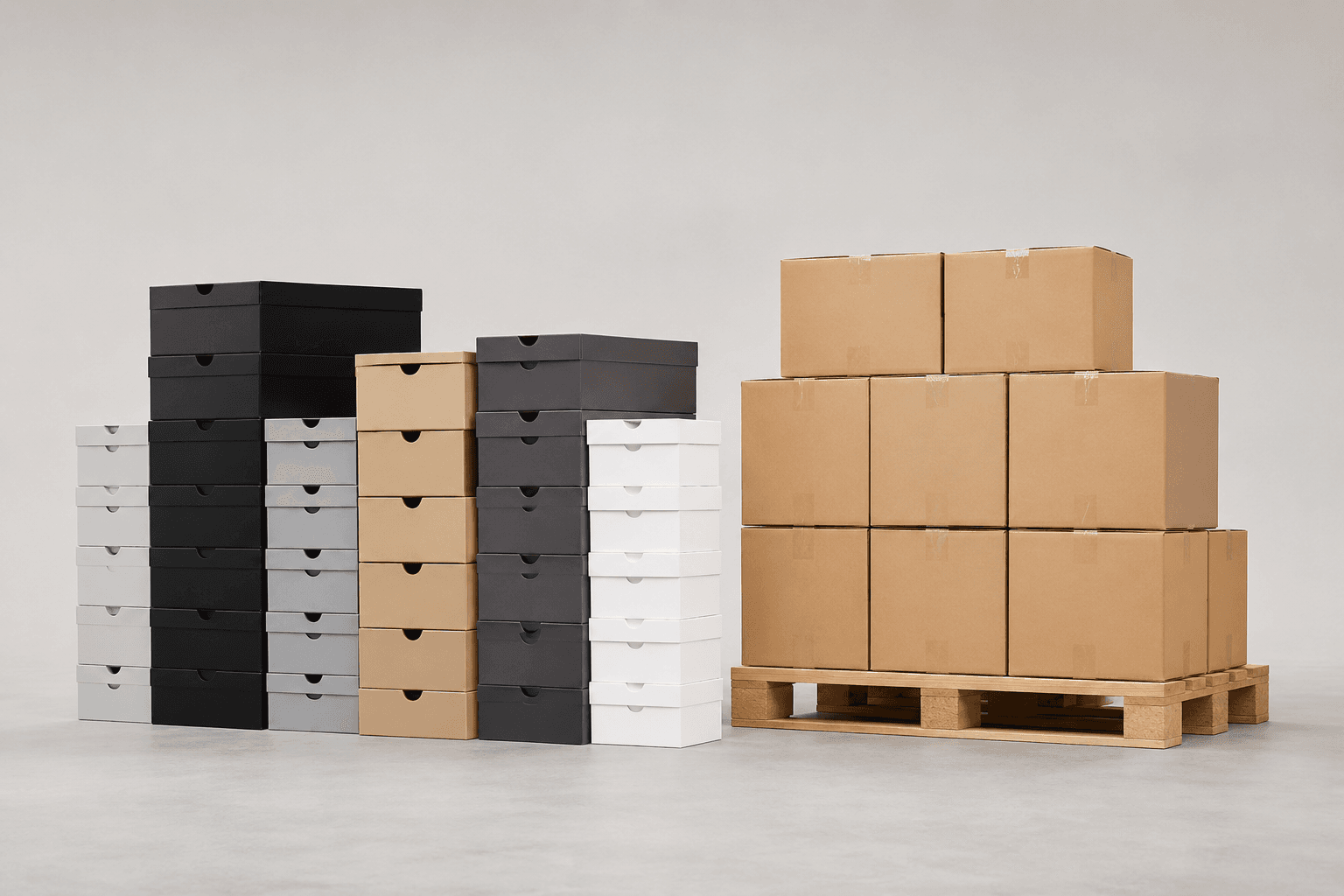 Footwear manufacturing for retail importers